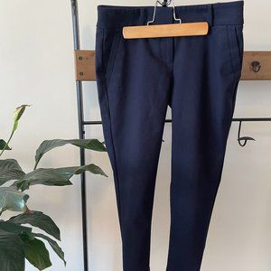 Ann Taylor - LOFT Navy Slim Trousers